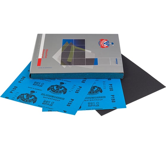 Изображение товара Водостойкая абразивная бумага 991 (50 шт; Р150; 230x280 мм) STARCKE 130877