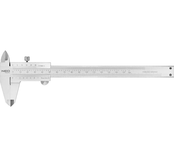 Изображение товара Штангенциркуль NEO Tools 150 мм нержавеющая сталь 75-000