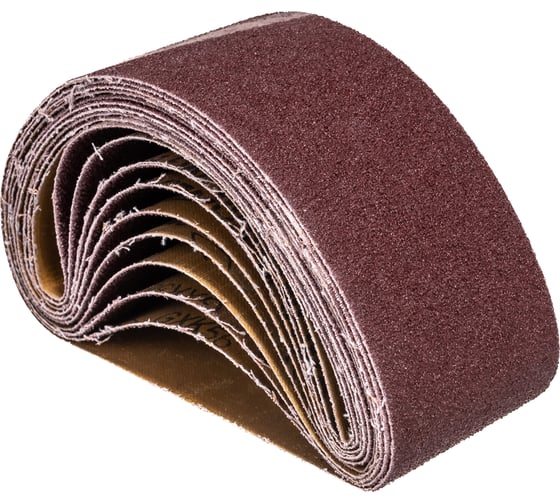 Изображение товара Лента шлифовальная (10 шт; 75х457 мм; P40) ПРАКТИКА 032-867