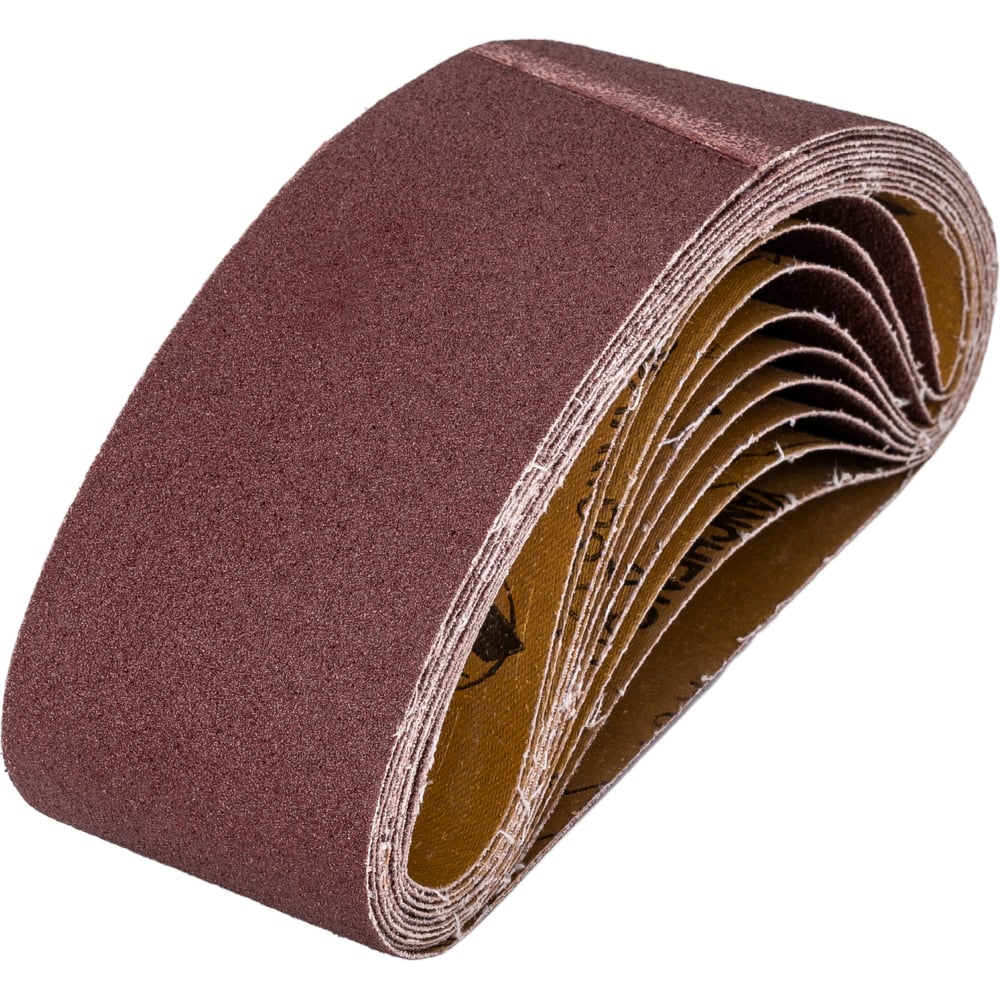 Изображение товара Лента шлифовальная ПРАКТИКА 75х533 мм, зернистость 80, 10 шт