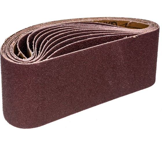 Изображение товара Лента шлифовальная (10 шт; 75х533 мм; P60) ПРАКТИКА 032-935