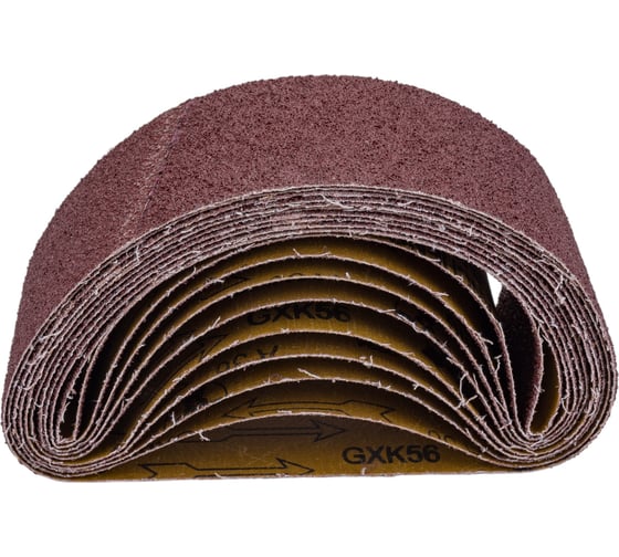 Изображение товара Лента шлифовальная (10 шт; 75х533 мм; P36) ПРАКТИКА 038-418