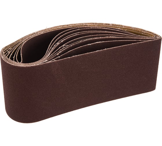 Изображение товара Лента шлифовальная (10 шт; 75х457 мм; P120) ПРАКТИКА 032-904