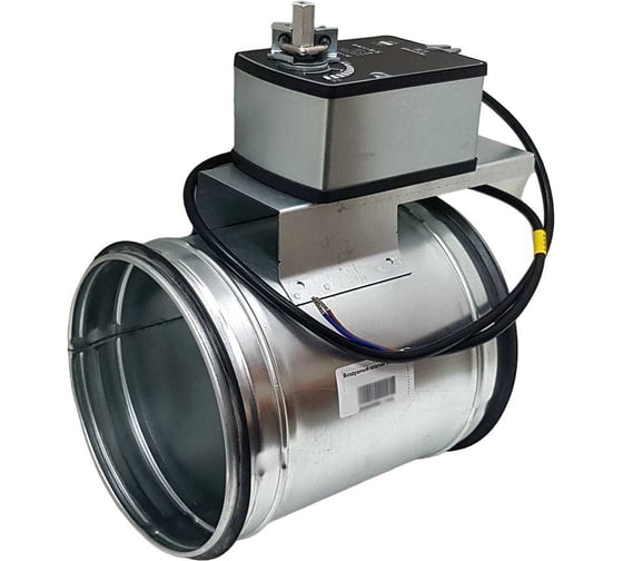 Изображение товара Заслонка регулирующая круглая TKD160-SC-03DN/230V 160 мм с электроприводом 3Нм, 220В, управление открыто/закрыто с возвратной пружиной TECHNO 550163