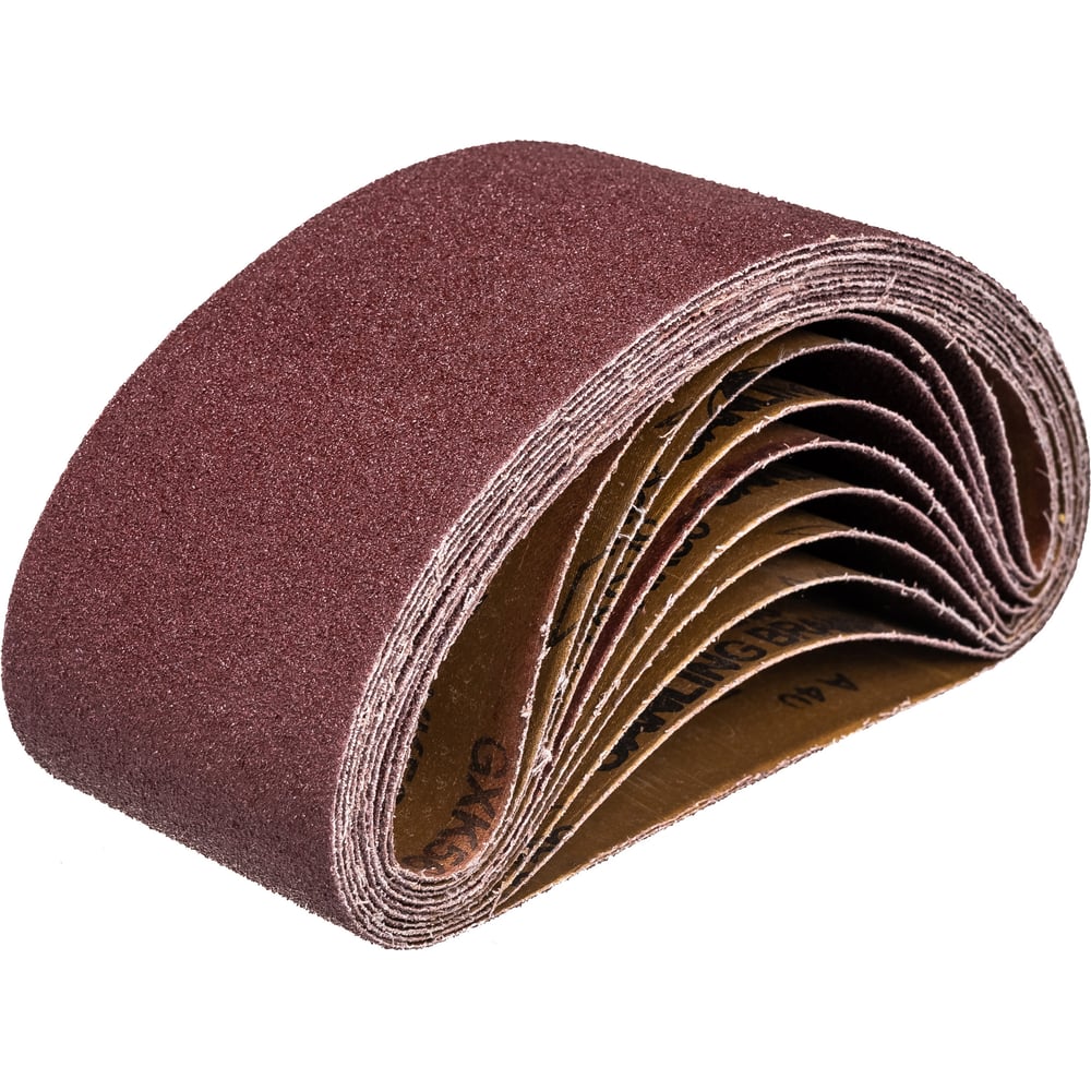 Изображение товара Лента шлифовальная Практика 10 шт 100х610 мм P40 универсальная