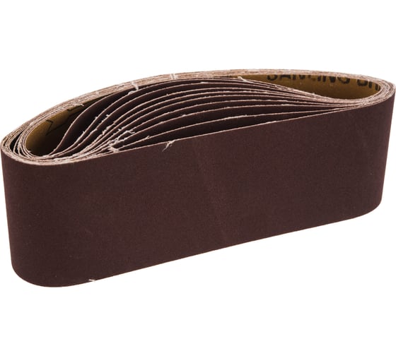 Изображение товара Лента шлифовальная (10 шт; 75х533 мм; P150) ПРАКТИКА 032-973