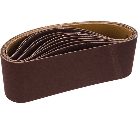 Изображение товара Лента шлифовальная (10 шт; 75х533 мм; P120) ПРАКТИКА 032-966