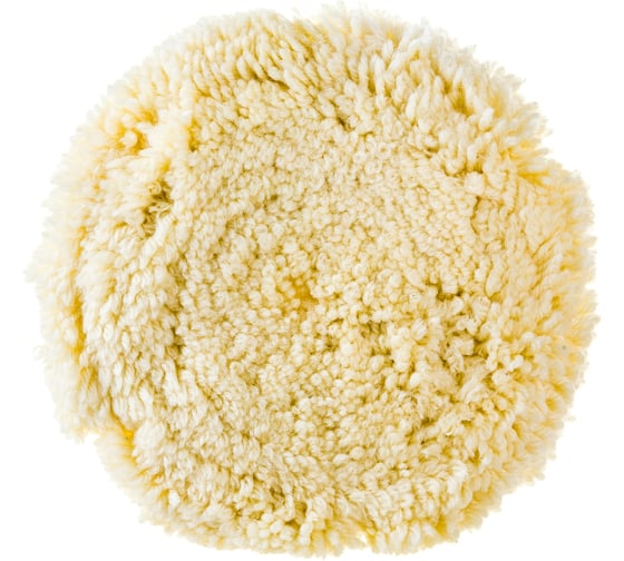 Изображение товара Колпак полировальный (180 мм; Velcro; шерстяной) ПРАКТИКА 773-194