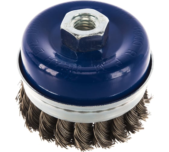 Изображение товара Кордщетка чашеобразная витая усиленная (75 мм; М14) для УШМ ПРАКТИКА 773-309