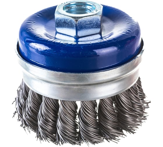 Изображение товара Кордщетка чашеобразная витая усиленная (65 мм; М14) ПРАКТИКА 032-485