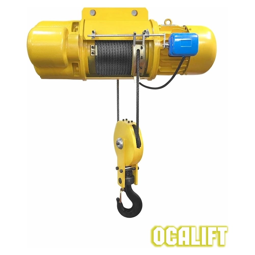 Изображение товара Таль стационарная OCALIFT ТЭК CD1 1т 9м 380в электрическая подвесная канатная крановое исполнение cd10009n Изображение товара Таль стационарная OCALIFT ТЭК CD1 1т 9м 380в электрическая подвесная канатная крановое исполнение cd10009n