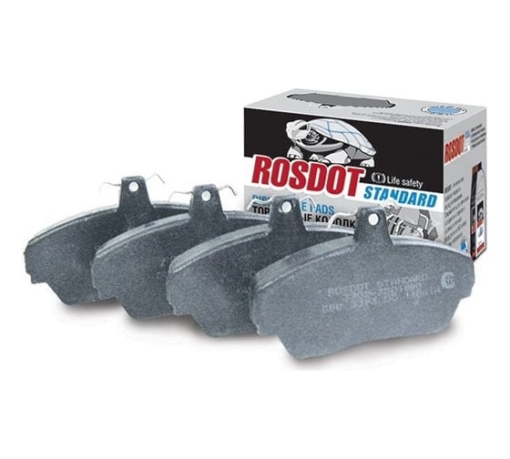 Изображение товара Тормозные колодки дискового тормоза Стандарт  ГАЗ 3302 ROSDOT 411009019