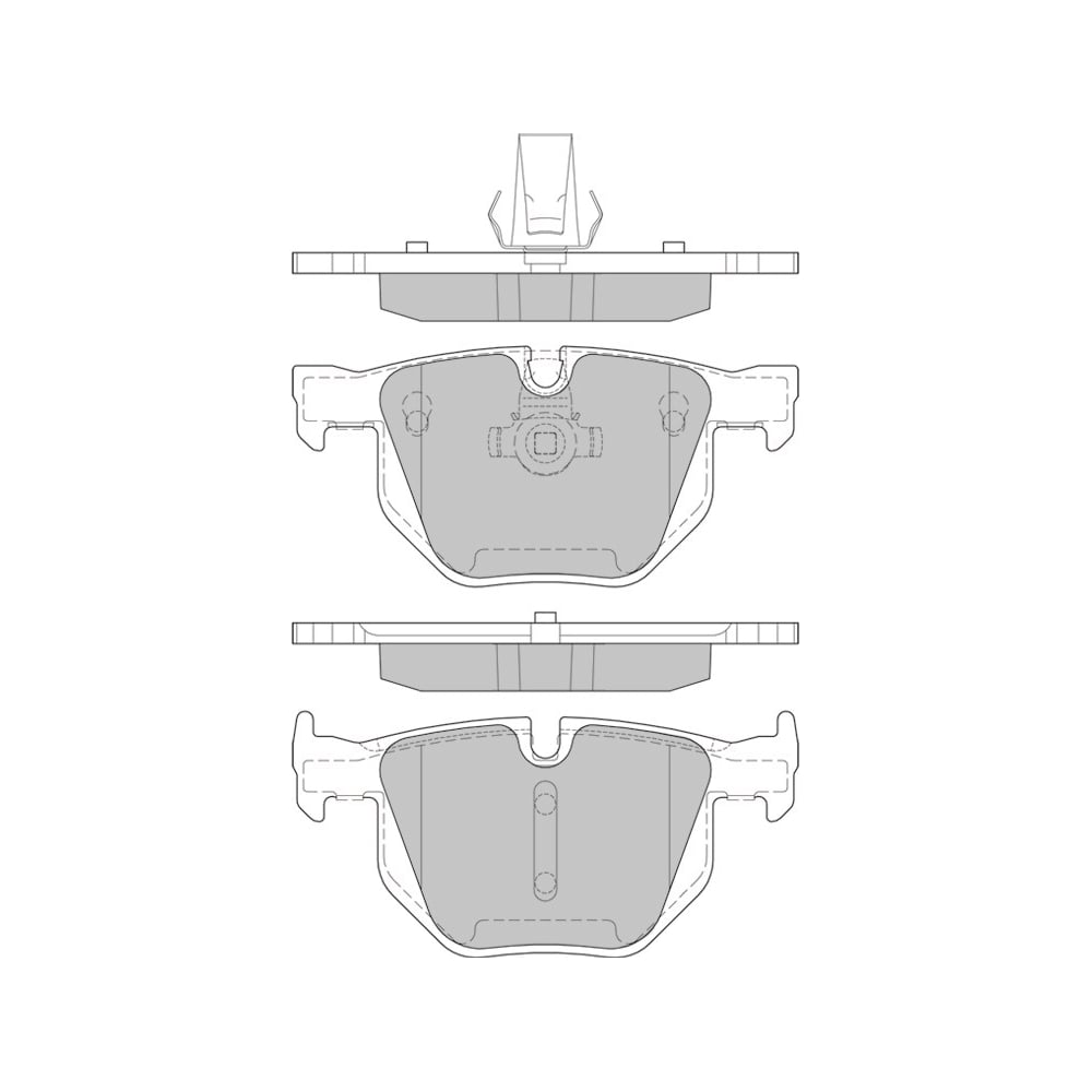 Колодки тормозные AV223 дисковые (противоскрипная пластина в комплекте) Avantech 1740245