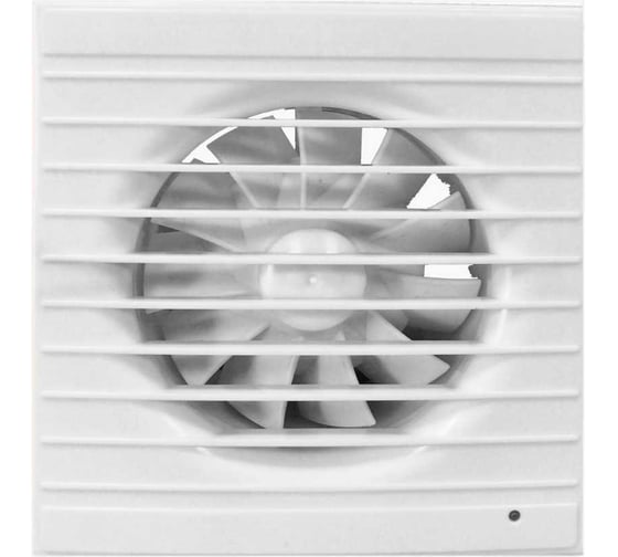Изображение товара Осевой вытяжной вентилятор ВИЕНТО с обратным клапаном и таймером, малошумный, 130 м3, шарикоподшипник ВИЕНТО 100СТK STILL-B