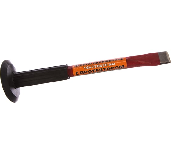 Изображение товара Зубило SANTOOL 16х250х20 мм с протектором крашенное 031001-016-250