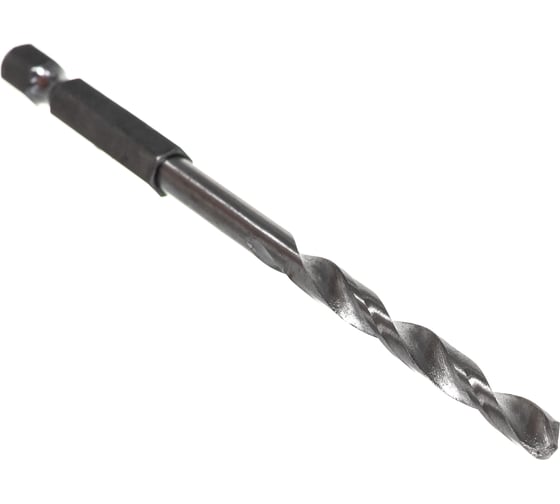 Изображение товара Сверло по металлу (5х106 мм; HEX 1/4) ПРАКТИКА 037-602