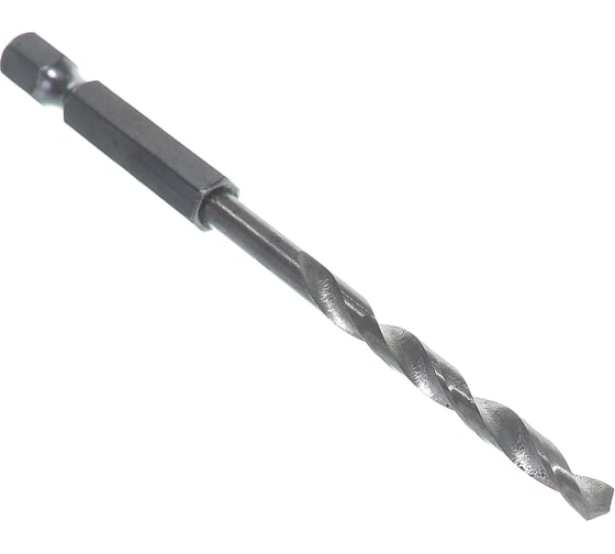 Изображение товара Сверло по металлу (4.2х100 мм; HEX 1/4) ПРАКТИКА 037-589