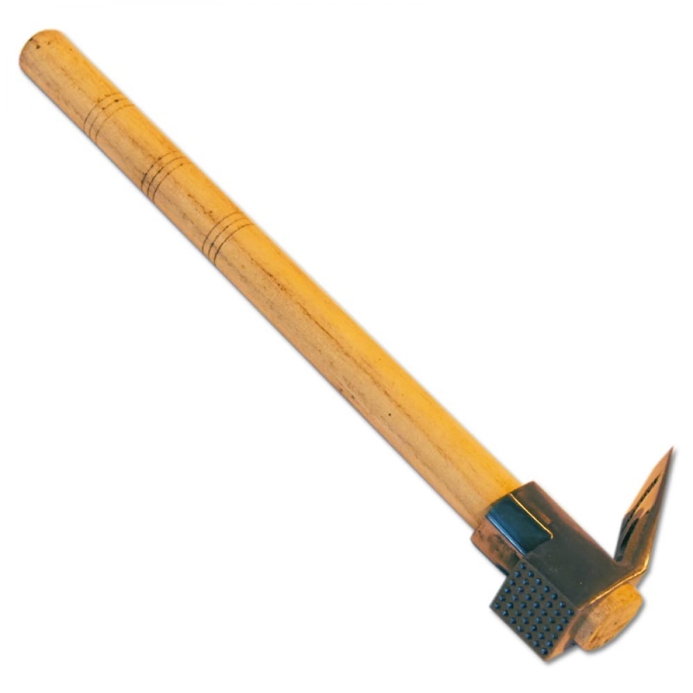 фото Универсальный топор для плотницких работ santool с гвоздодером и деревянной ручкой 430 гр 030902-430
