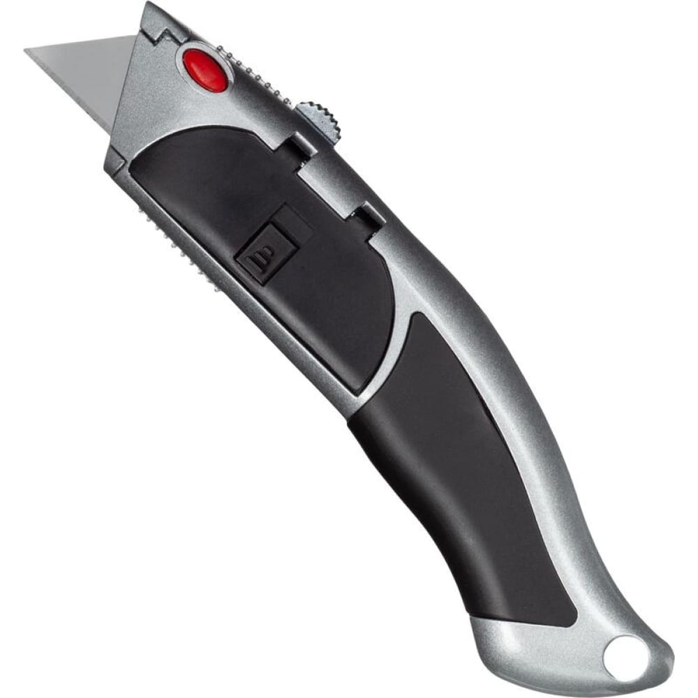 Трапециевидный универсальный нож Attache Selection нож универсальный sturm выдвижное лезвие пластиковая рукоятка винтовой фиксатор 18 мм