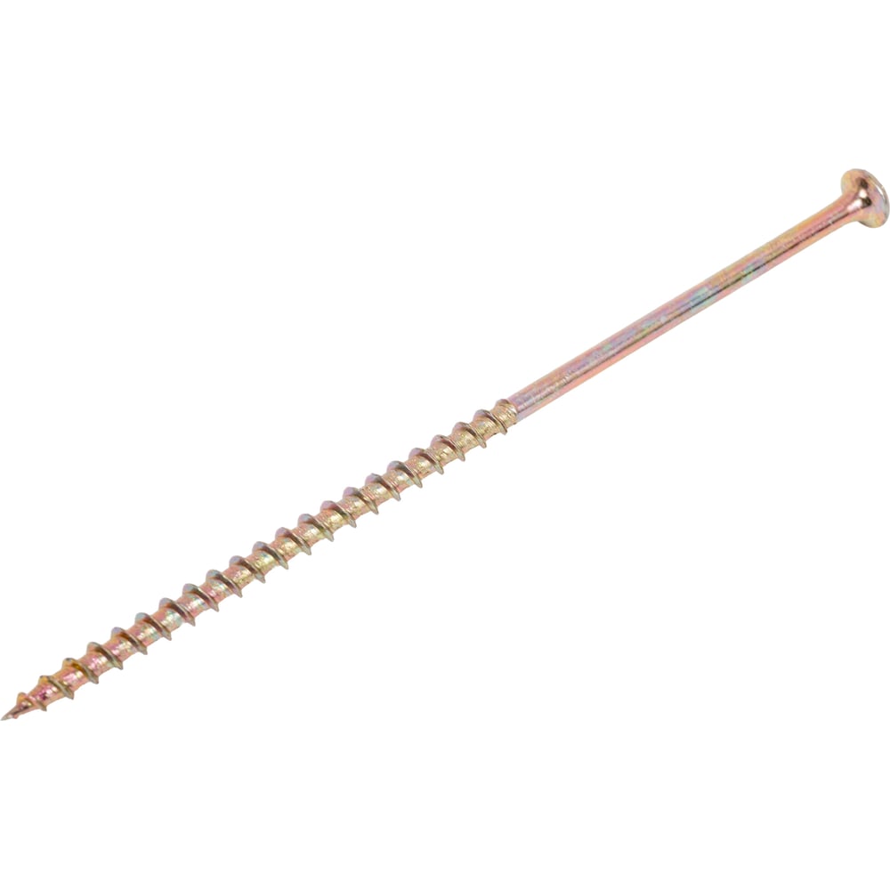 Изображение товара Саморез Госкреп ГД желтый цинк 4,8x120, 70 шт. крепежное изделие