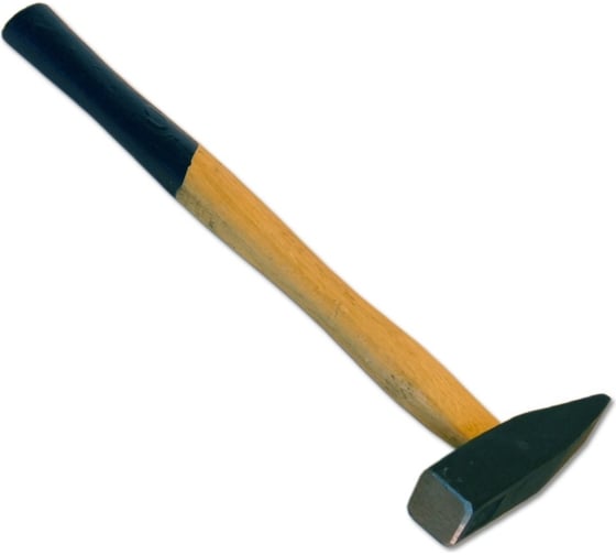 Изображение товара Молоток немецкого типа SANTOOL с квадратным бойком и деревянной ручкой 400 гр 030811-040