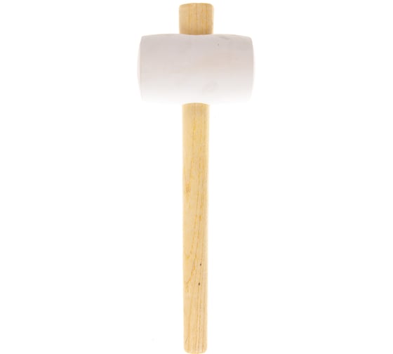 Изображение товара Резиновая киянка SANTOOL МАСТЕР белая 680 гр 030830-680