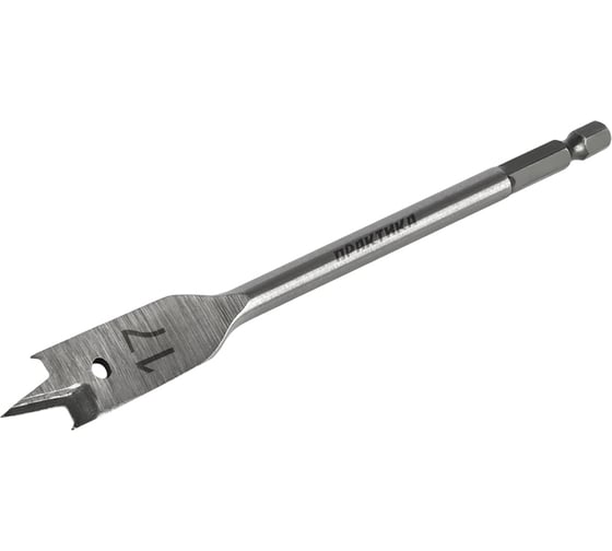 Изображение товара Сверло перовое по дереву (17х152 мм) ПРАКТИКА 774-023