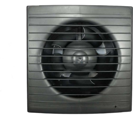 Изображение товара Осевой вытяжной вентилятор ВИЕНТО с таймером и датчиком влажности, малошумный, 240 м3, gray metal ВИЕНТО 125СН STILL gray