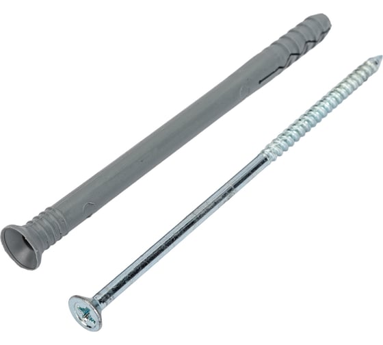 Изображение товара Дюбель-гвоздь Госкреп 8x120 потайная манжета, полипропилен, 2 шт. 4-0012830