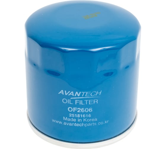 Изображение товара Фильтр масляный OF2606 Avantech 118422