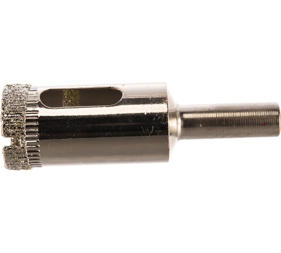 Изображение товара Коронка алмазная по стеклу и керамике (2 шт; 16 мм) ПРАКТИКА 777-277