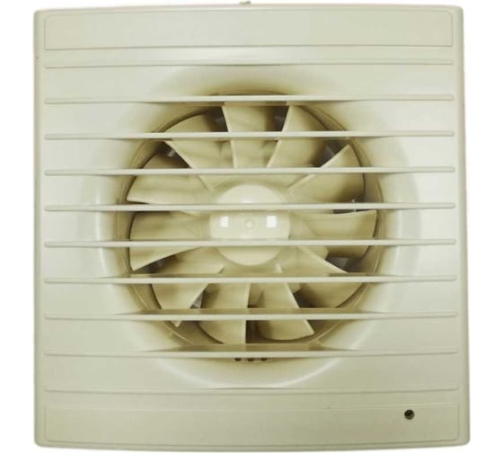 Изображение товара Осевой вытяжной вентилятор ВИЕНТО тяговый выключатель, 240 м3, сл. кость, шарикоподшипник ВИЕНТО 125СВ STILL ivory-B