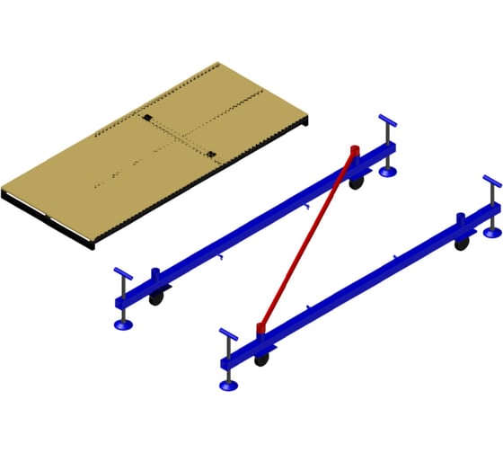 Изображение товара Базовый блок Мега Мега-1М с колесами 900