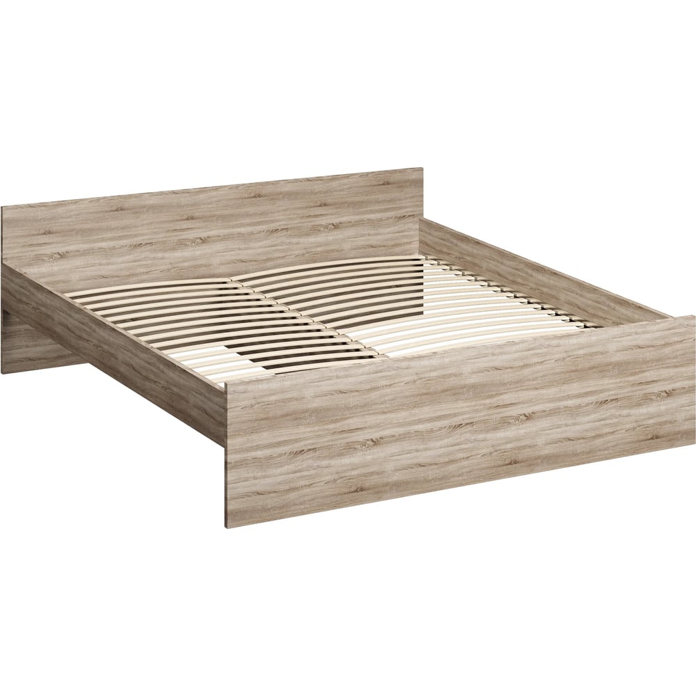 Кровать Шведский Стандарт кровать без бортика софа 11 800 × 1900 мм корпуса дуб сонома велюр мишки