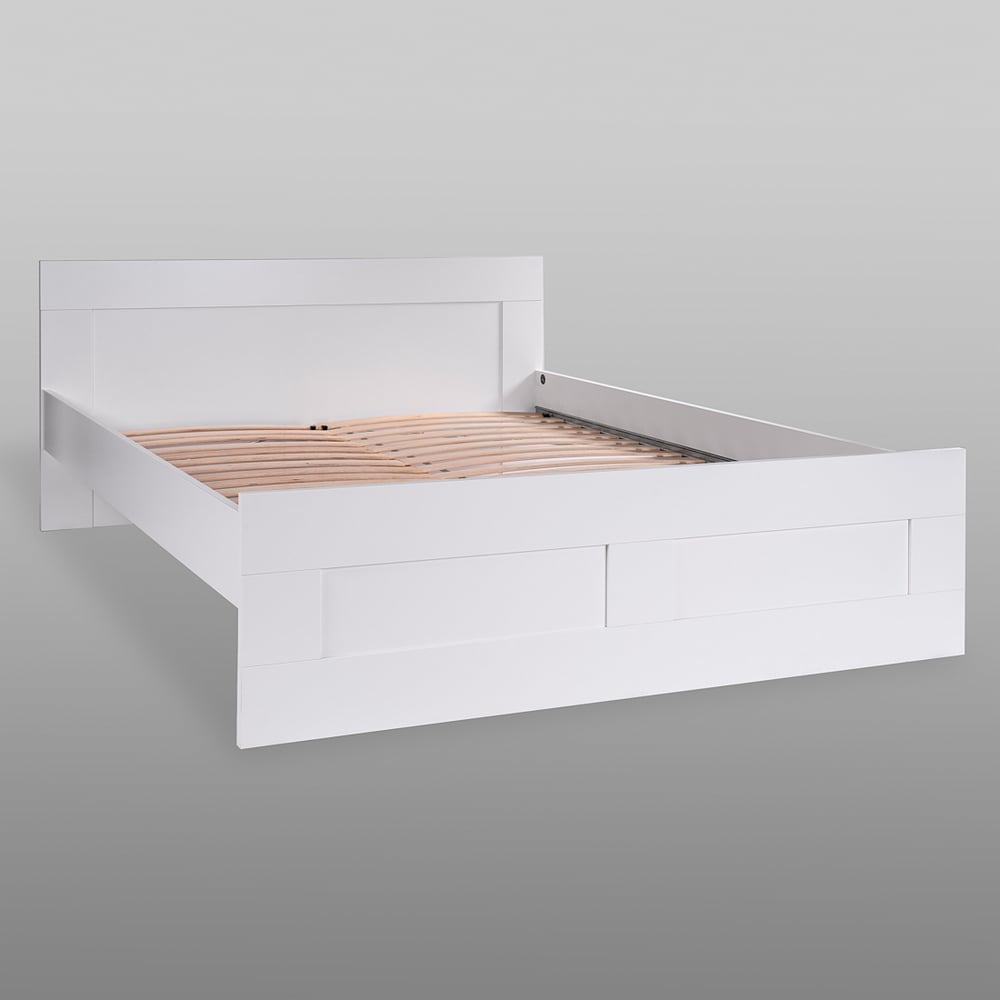 Изображение товара Кровать Гуд ЛАКК СИРИУС двуспальная белая 205x166 см