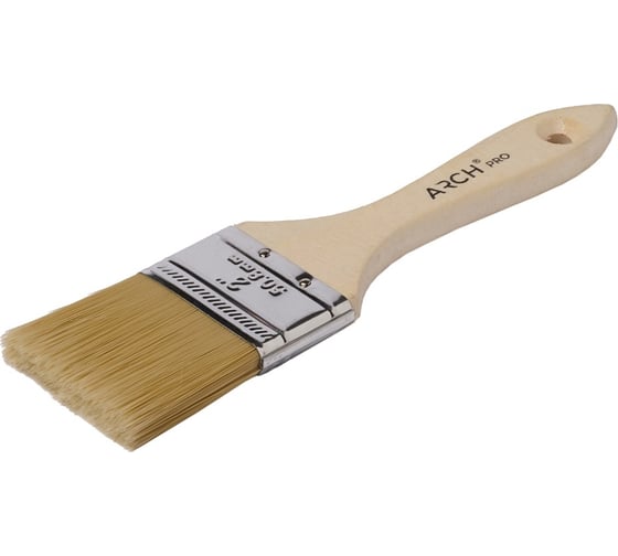 Изображение товара Плоская кисть ARCH PRO BRONZE с синтетической щетиной, 50 мм 191050