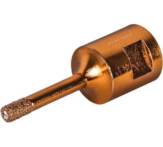 Изображение товара Коронка алмазная универсальная (6 мм; М14) для УШМ ПРАКТИКА 640-995