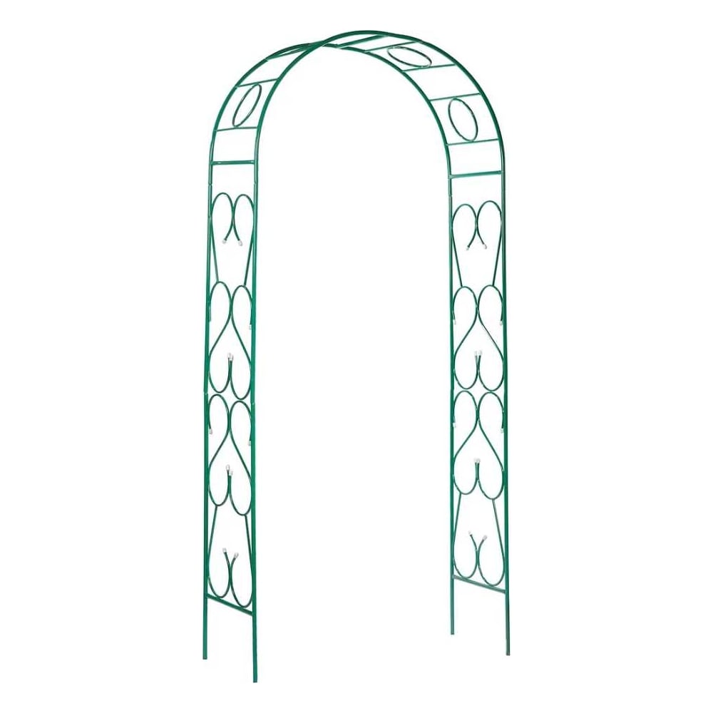 Большая разборная арка ООО Ярмарка-Тверь арка садовая для растений металл 120х240 см разборная лесенка