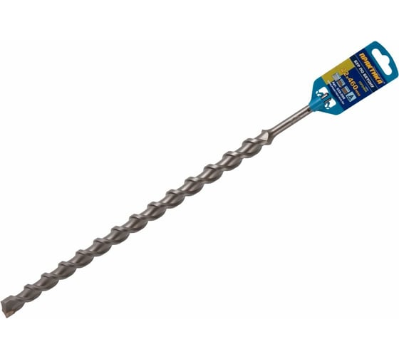 Изображение товара Бур по бетону серия Профи (22х460 мм; SDS-plus) ПРАКТИКА 038-098