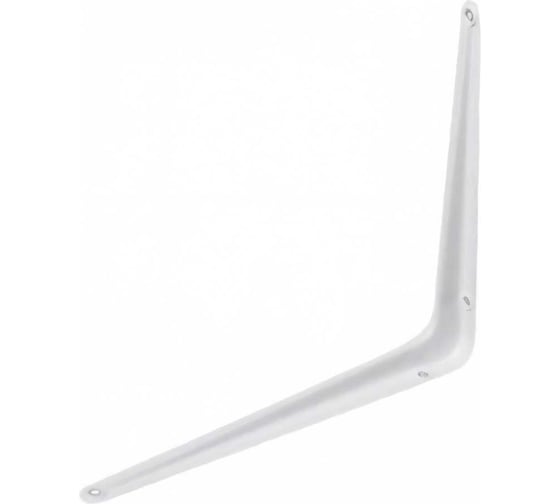 Изображение товара Кронштейн с ребром жесткости STARFIX 250x300 мм, белый SMP-22687-1