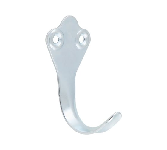 Изображение товара Крючок для одежды STARFIX №2 белый цинк SMP-51784-1