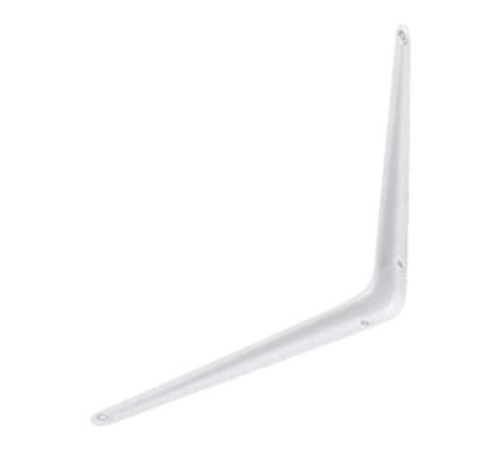 Изображение товара Кронштейн с ребром жесткости STARFIX 125x150 мм, белый SMP-90172-1