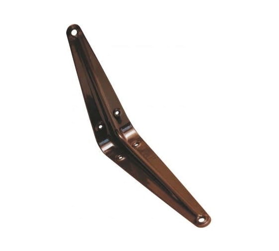 Изображение товара Кронштейн с ребром жесткости STARFIX 125x150 мм, коричневый SMP-68871-1