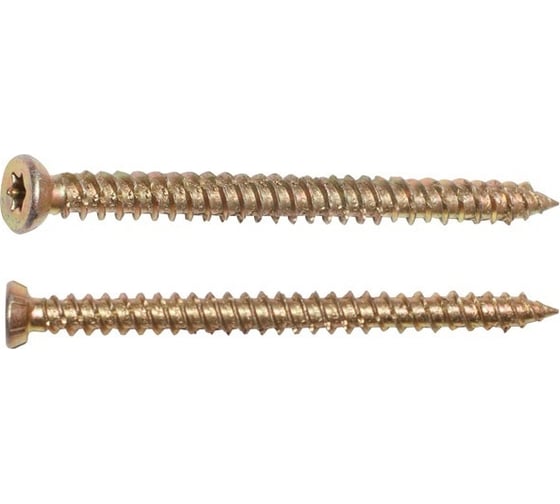 Изображение товара Шуруп по бетону STARFIX 7,5x72 мм, желтый цинк, T30, 5 кг SMV1-99115-5