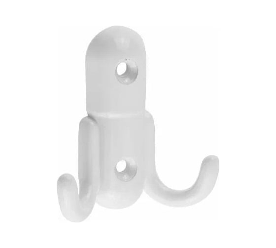 Изображение товара Крючок для одежды STARFIX №8 белый SMP-74226-1