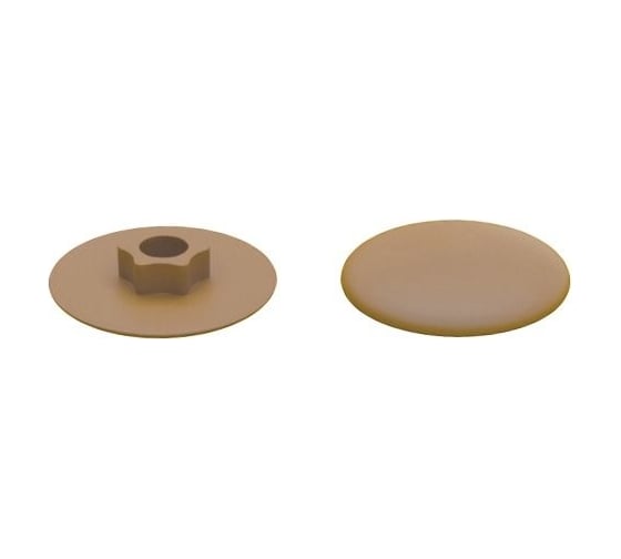 Изображение товара Декоративная заглушка для конфирмата STARFIX бук, 1000 шт. SM-99013-1000