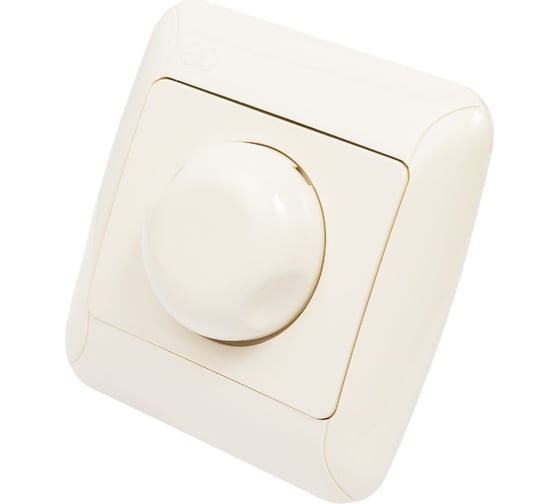 Изображение товара Поворотный диммер GUNSAN Fantasy 1000Вт кремовый 16231200-161126