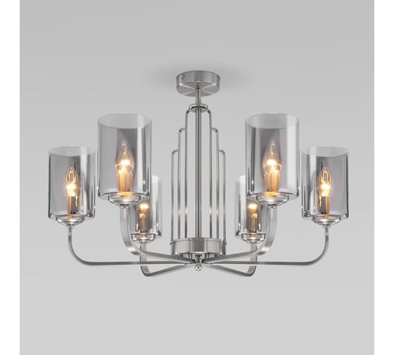 Изображение товара Потолочный светильник Eurosvet 60138/6 сатин-никель a060903