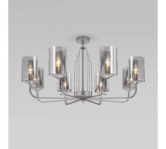 Изображение товара Потолочный светильник Eurosvet 60138/8 сатин-никель a060904