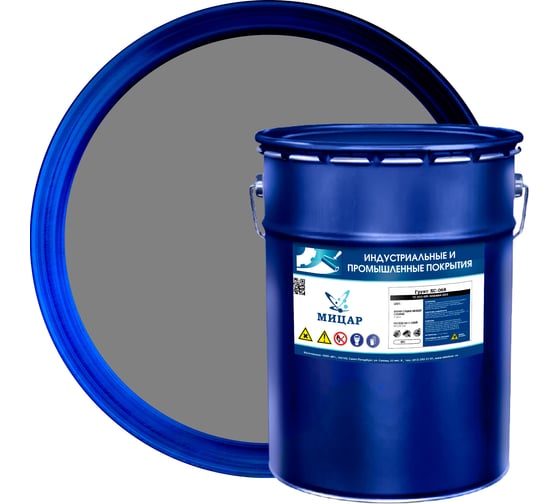 Изображение товара Грунт Мицар ХС-068 25 кг, серый УТ000011177